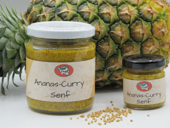 Ananas-Curry Senf